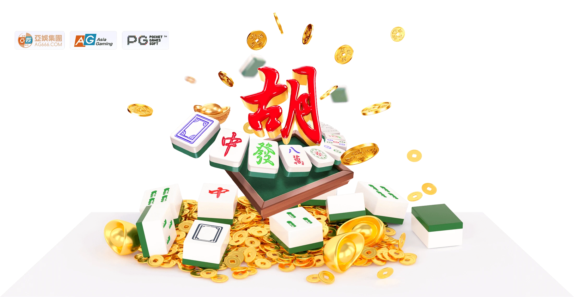 麻将胡了主题牌面与角色视觉